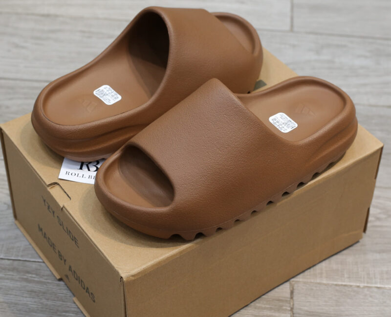 Dép Adidas Yeezy Slides ‘Flax’ ( 2022 vân Nhám ) Best Quality