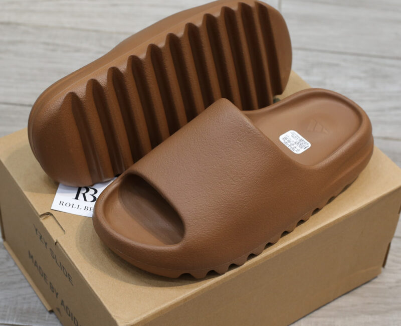 Dép Adidas Yeezy Slides ‘Flax’ ( 2022 vân Nhám ) Best Quality