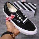 Giày Vans Vault Authentic 2020 Black White