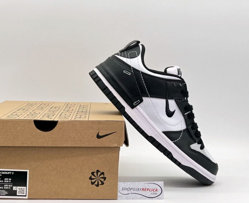 Giày Nike Dunk Low Disrupt 2 ‘Panda’ đen trắng Like Auth