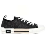 Giày Dior B23 Low Top Black CD Diamond Like Auth