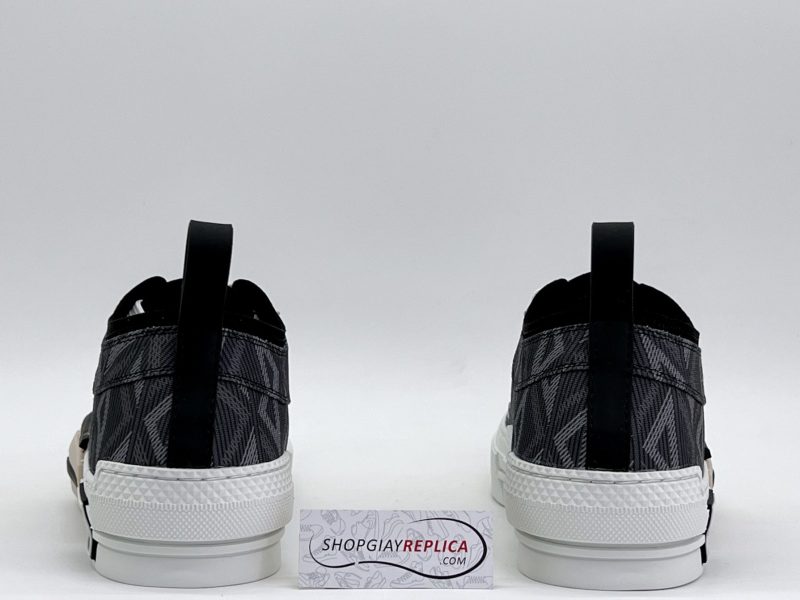Giày Dior B23 Low Top Black CD Diamond Like Auth