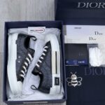 Giày Dior B23 low Diamond Đen like auth