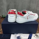 Giày Dior B27 Low White Red họa tiết Dior Oblique Galaxy Like Auth