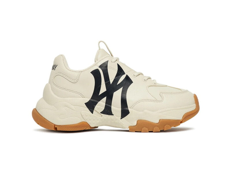 Giày MLB Bigball Chunky A New York Yankees L.Beige
