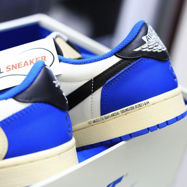 Nike Air Jordan 1 Low Travis Scott x Fragment Like Auth