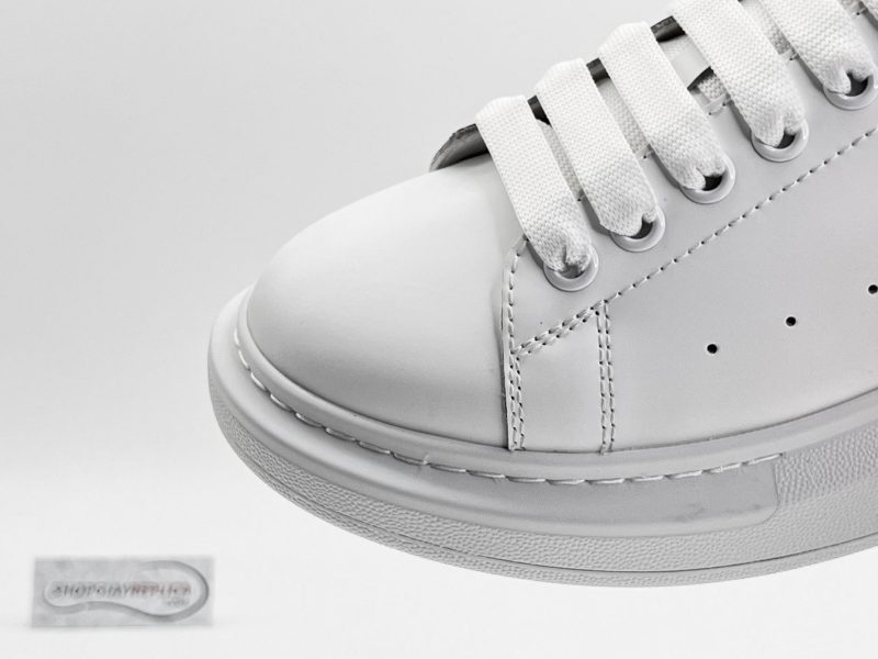 Giày Mcqueen All White Trắng Like Auth