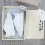 Giày Mcqueen All White Trắng Like Auth