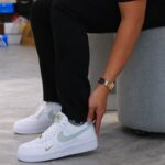 onfeet Air Force 1 Low White Grey Gold