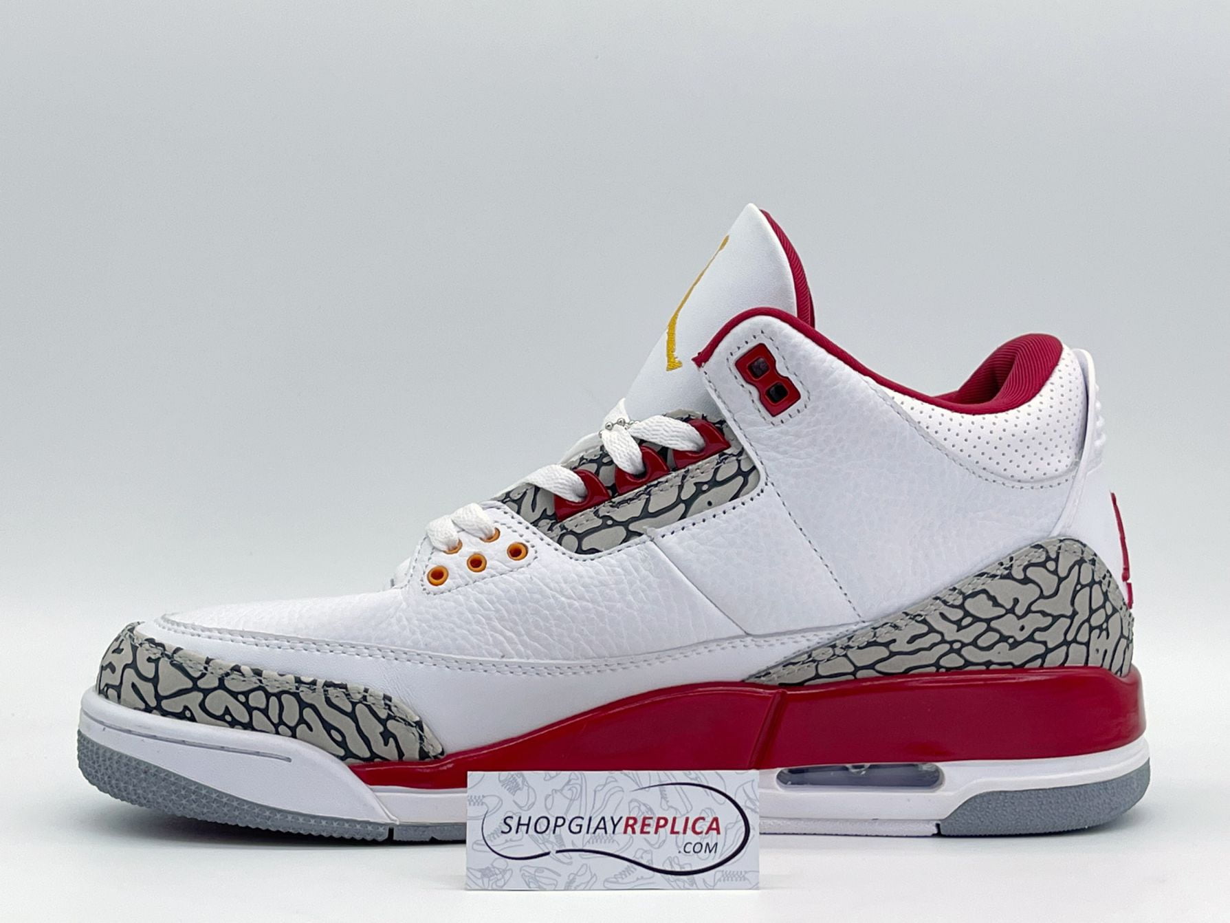 Giày Nike Air Jordan 3 đỏ trắng