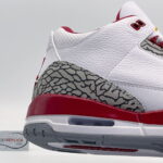 Giày Nike Air Jordan 3 Retro ‘Cardinal Red’ đỏ trắng