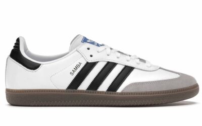 Giày Adidas Samba OG Cloud White Core Black