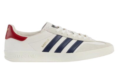 Giày Adidas x Gucci Gazelle White