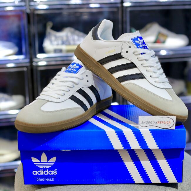 Giày Adidas Samba OG Cloud White Core Black
