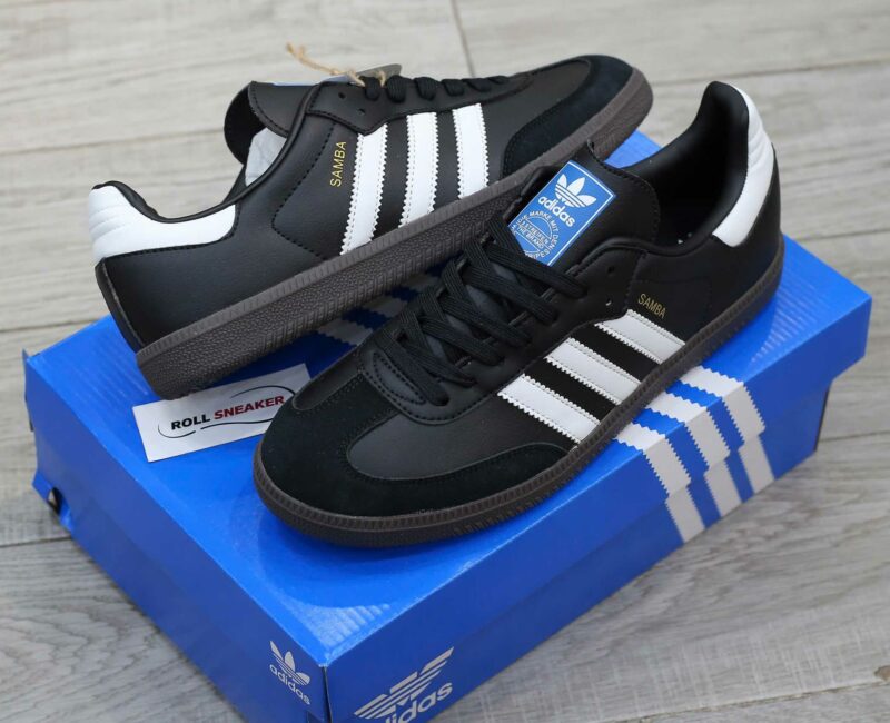 Giày Adidas Samba OG 'Black Gum' Like Auth