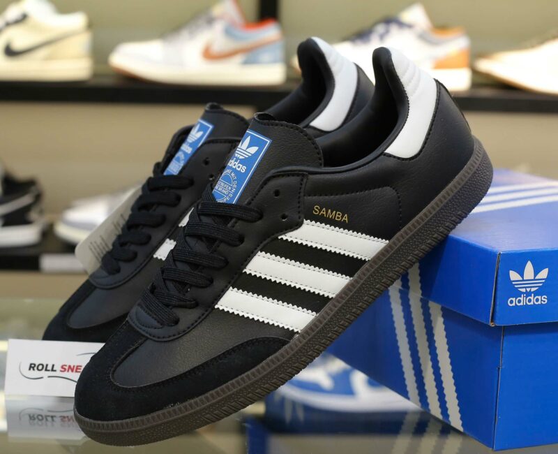 Giày Adidas Samba OG 'Black Gum' Like Auth