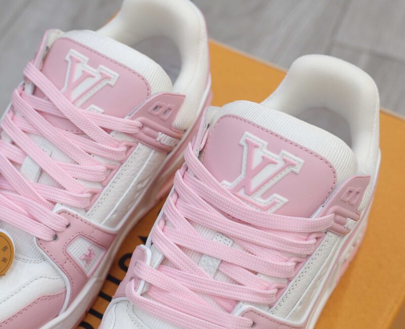 Giày Louis Vuitton Lv Trainer Monogram Pink Best Quality