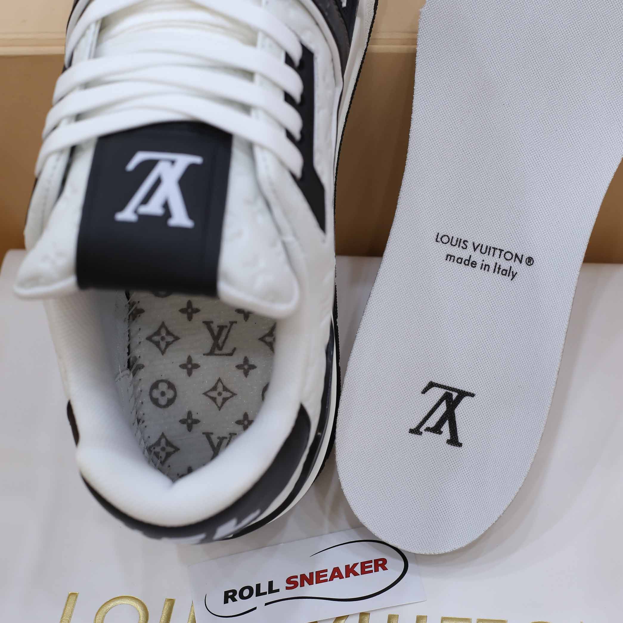 Giày Louis Vuitton LV Trainer 54 Trắng LikeAuth