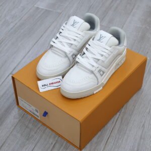 GiÃ y Louis Vuitton Lv Trainer #54 Signature White Like Auth