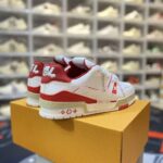 Giày Louis Vuitton LV Trainer #54 White Red Siêu Cấp