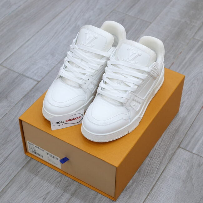 Giày Louis Vuitton Lv Trainer Full White Like Auth