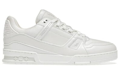 Giày Louis Vuitton Lv Trainer Trắng Full White Like Auth