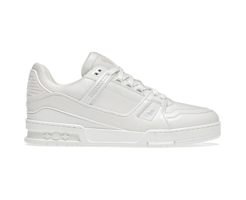 Giày Louis Vuitton Lv Trainer Trắng Full White Like Auth