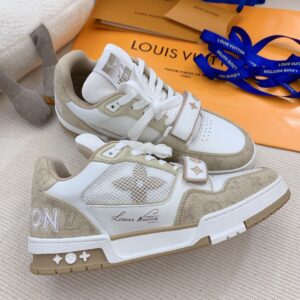 Giày Louis Vuitton Trainer #54 Signature White Best Quality - Shop giày  Replica™