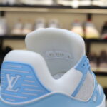 Giày Louis Vuitton Lv Trainer Monogram Blue Like Auth