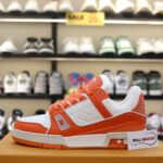 Giày Louis Vuitton Lv Trainer Monogram Orange Best Quality