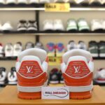 Giày Louis Vuitton Lv Trainer Monogram Orange Best Quality