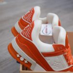 Giày Louis Vuitton Lv Trainer Monogram Orange Best Quality