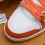 Giày Louis Vuitton Lv Trainer Monogram Orange Like Auth