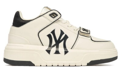 Giày MLB Chunky Liner Mid New York Yankees Black Like Auth