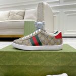 Giày Gucci Ace GG Supreme Canvas with Bees Like Auth
