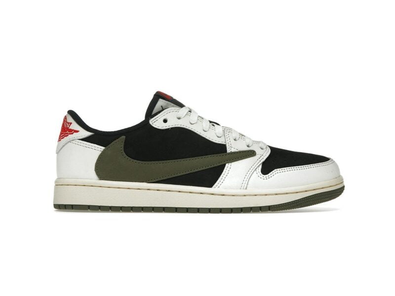 Giày Nike Air Jordan 1 Low Travis Scott ‘Olive’ Like Auth