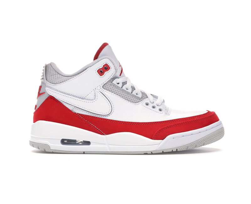 Giày Nike Air Jordan 3 Retro Tinker White University Red Like Auth