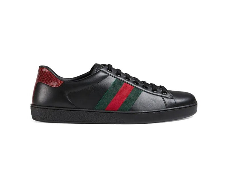 Giày Gucci Ace Black Like Auth
