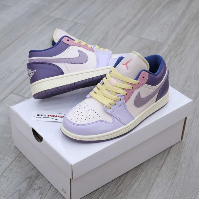 Giày Nike Air Jordan 1 Low Pastel Purple Tím