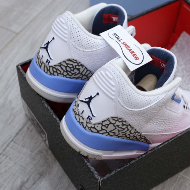 Giày Nike Air Jordan 3 Retro 'UNC' Like Auth