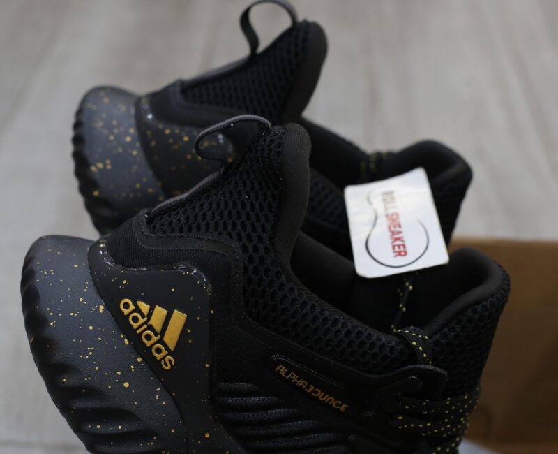 Giày Adidas Alphabounce Beyond Đen chấm Vàng