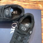 Giày Dior B27 Low Black họa tiết Dior Oblique Galaxy Like Auth