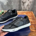 Giày Dior B27 Low Dior Black họa tiết CD Diamond Canvas Like Auth