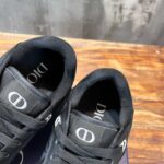 Giày Dior B27 Low Dior Black họa tiết CD Diamond Canvas Like Auth