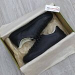 Giày Gucci Ace GG Embossed Sneaker Black Like Auth