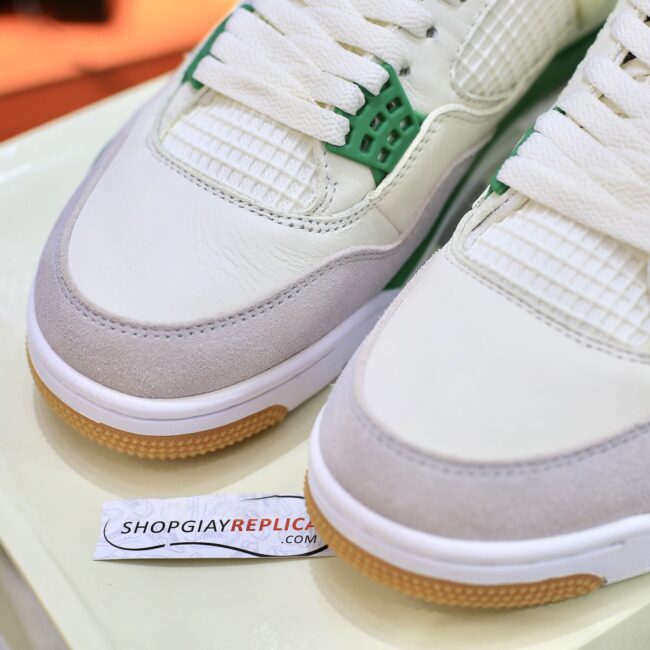 Giày Nike Air Jordan 4 Retro 'Pine Green' Like Auth