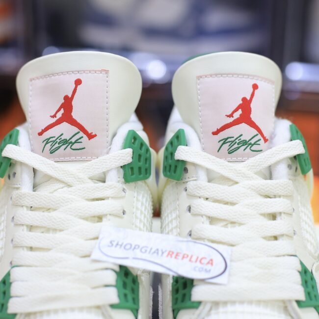 Giày Nike Air Jordan 4 Retro 'Pine Green' Like Auth