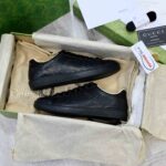 Giày Gucci Ace GG Embossed Sneaker Black Like Auth