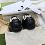 Giày Gucci Ace GG Embossed Sneaker Black Like Auth