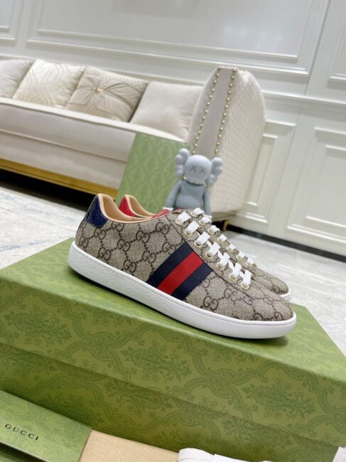 Giày Gucci Ace GG Supreme canvas Like Auth